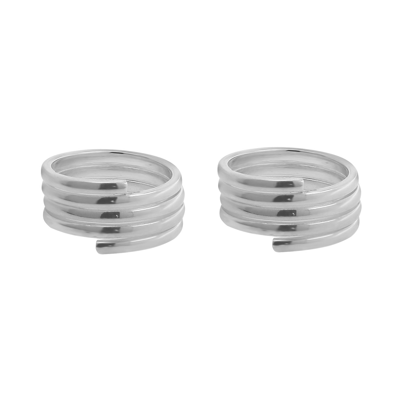 Coiled Ajustable Toe Ring